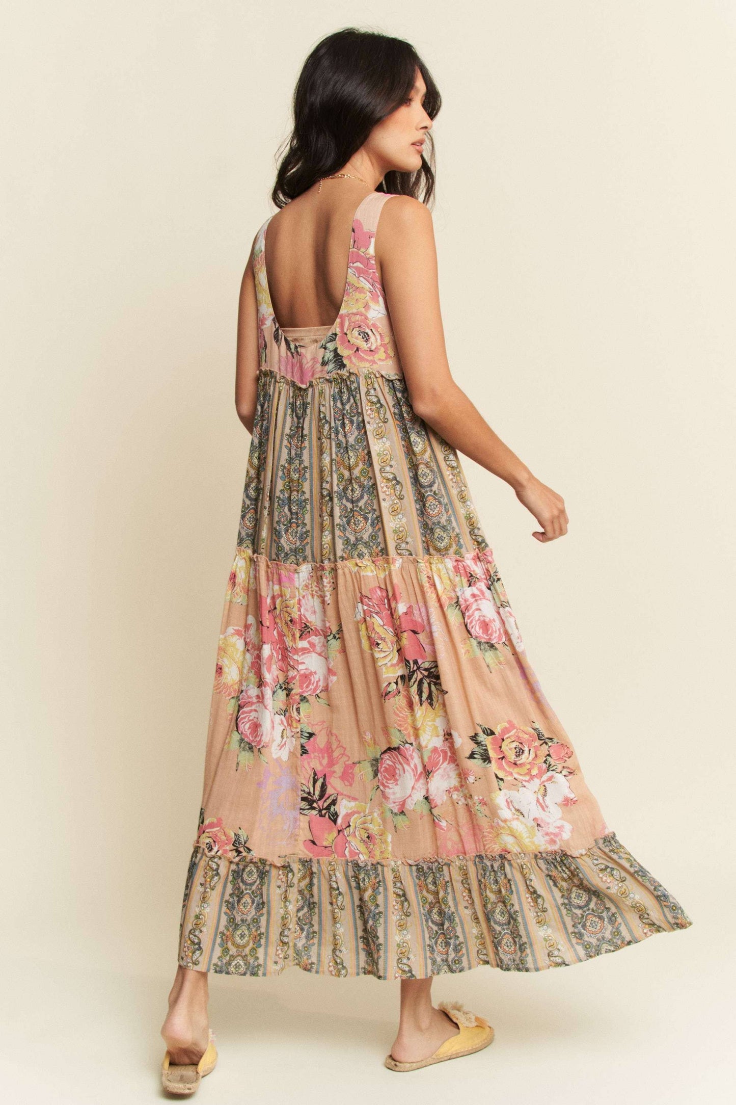 Floral Boho Maxi Dress