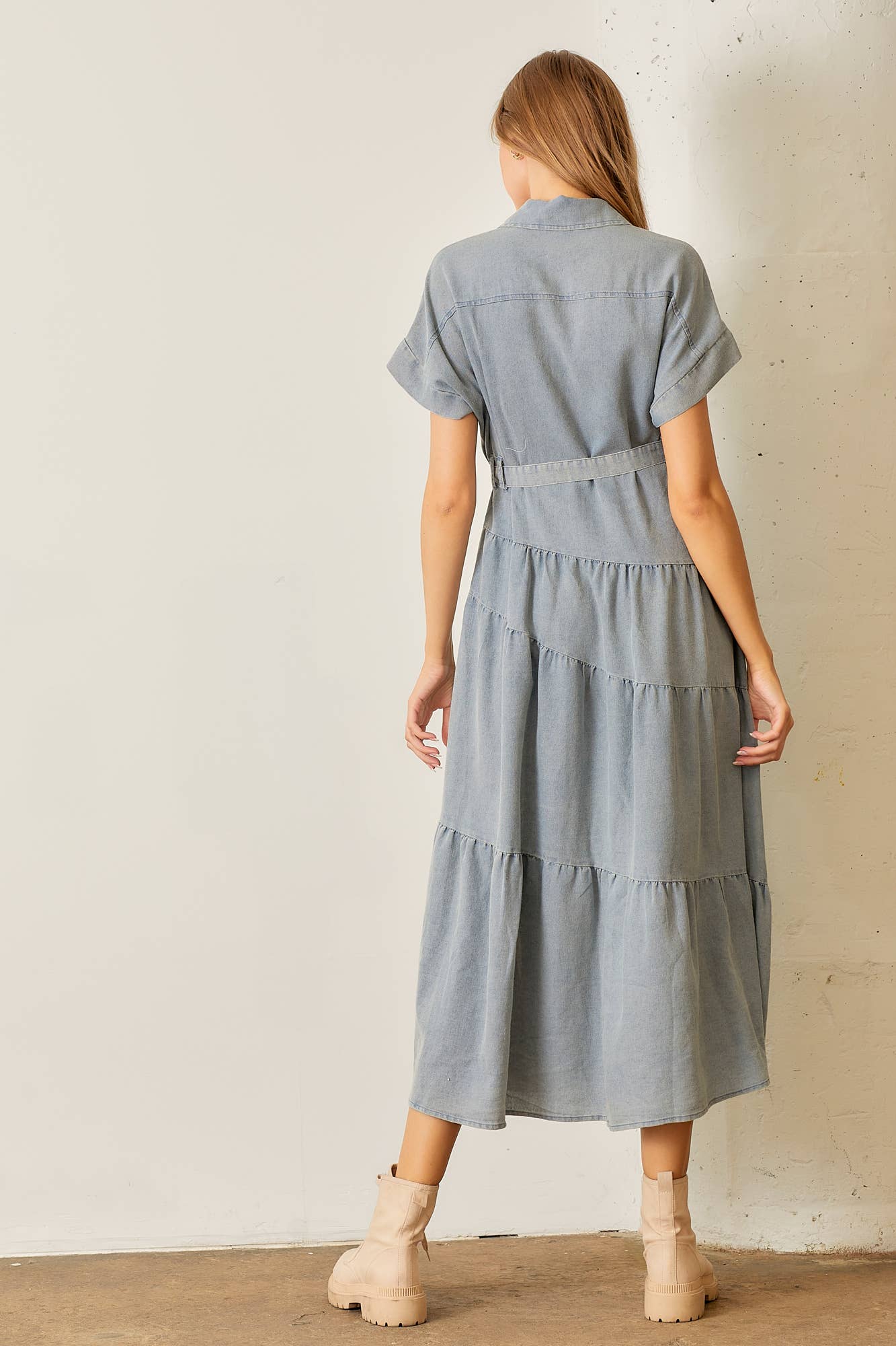 Denim Maxi Dress