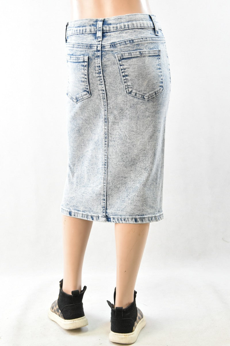Girls Willow Denim Skirt
