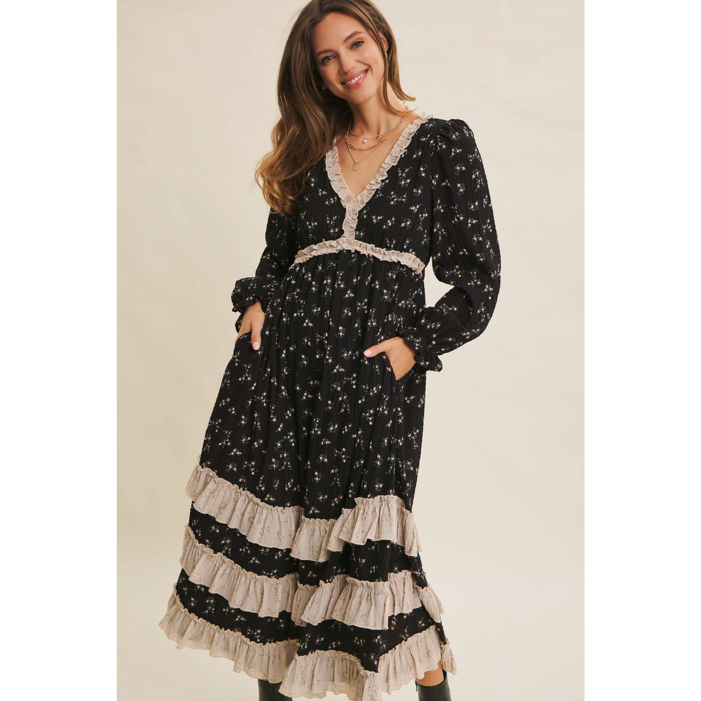 Prairie Romance Maxi Dress