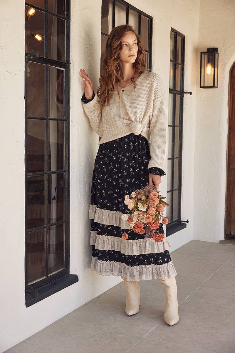 Prairie Romance Maxi Dress