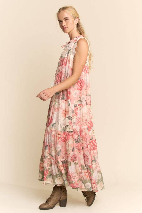 Pretty in Pink Maxi Dress