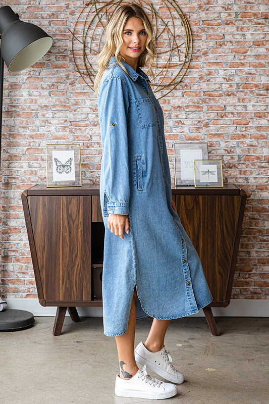 Marissa Denim Dress