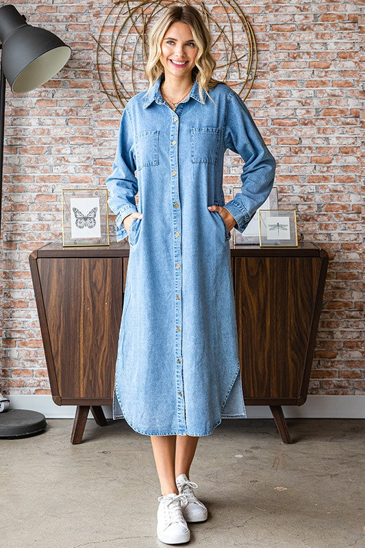 Marissa Denim Dress