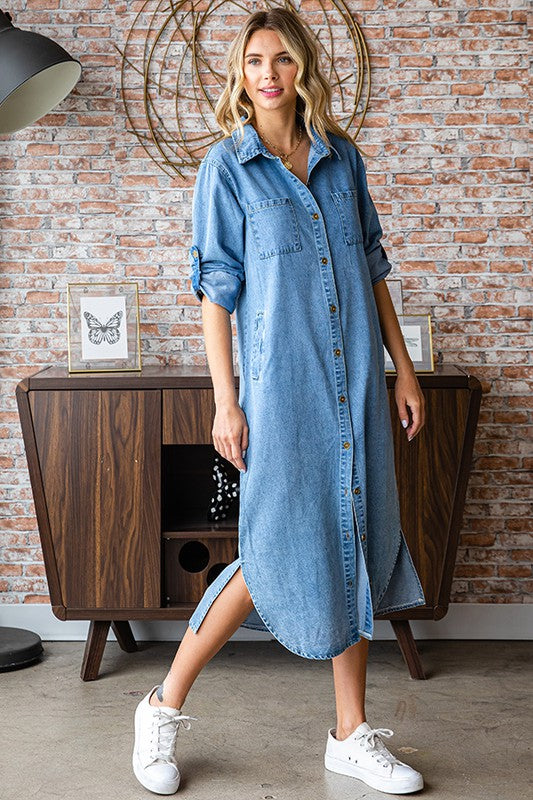 Marissa Denim Dress