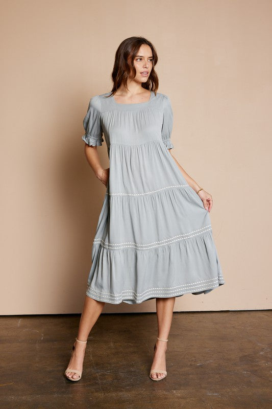 Keisha Tiered Dress