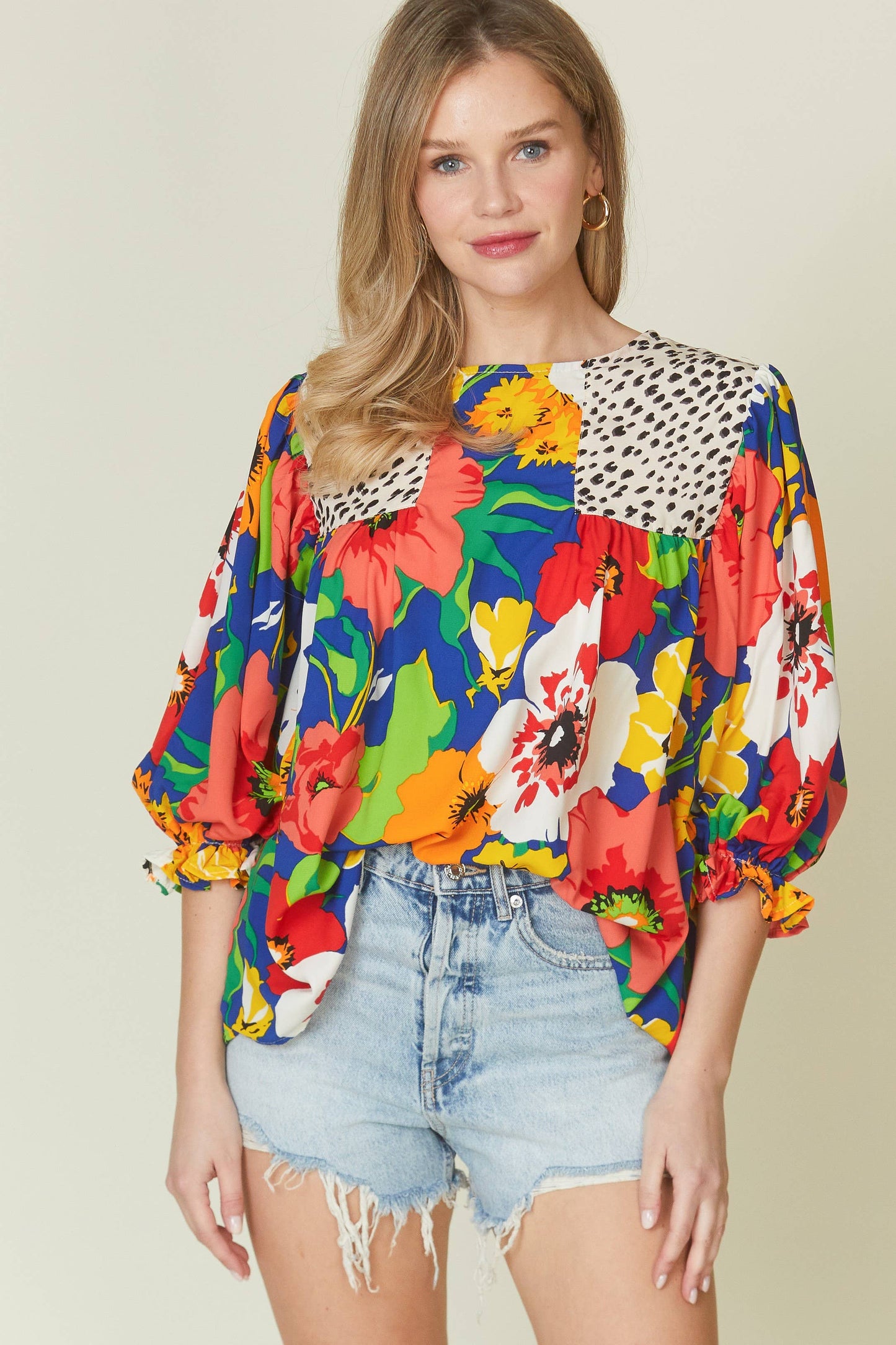 Mix Match Patterned Top
