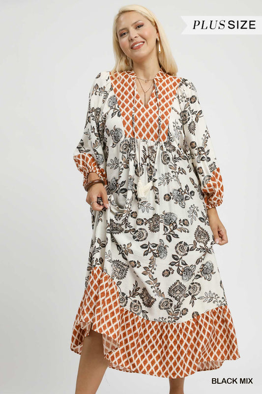 Savannah Blooms Midi (Curvy)