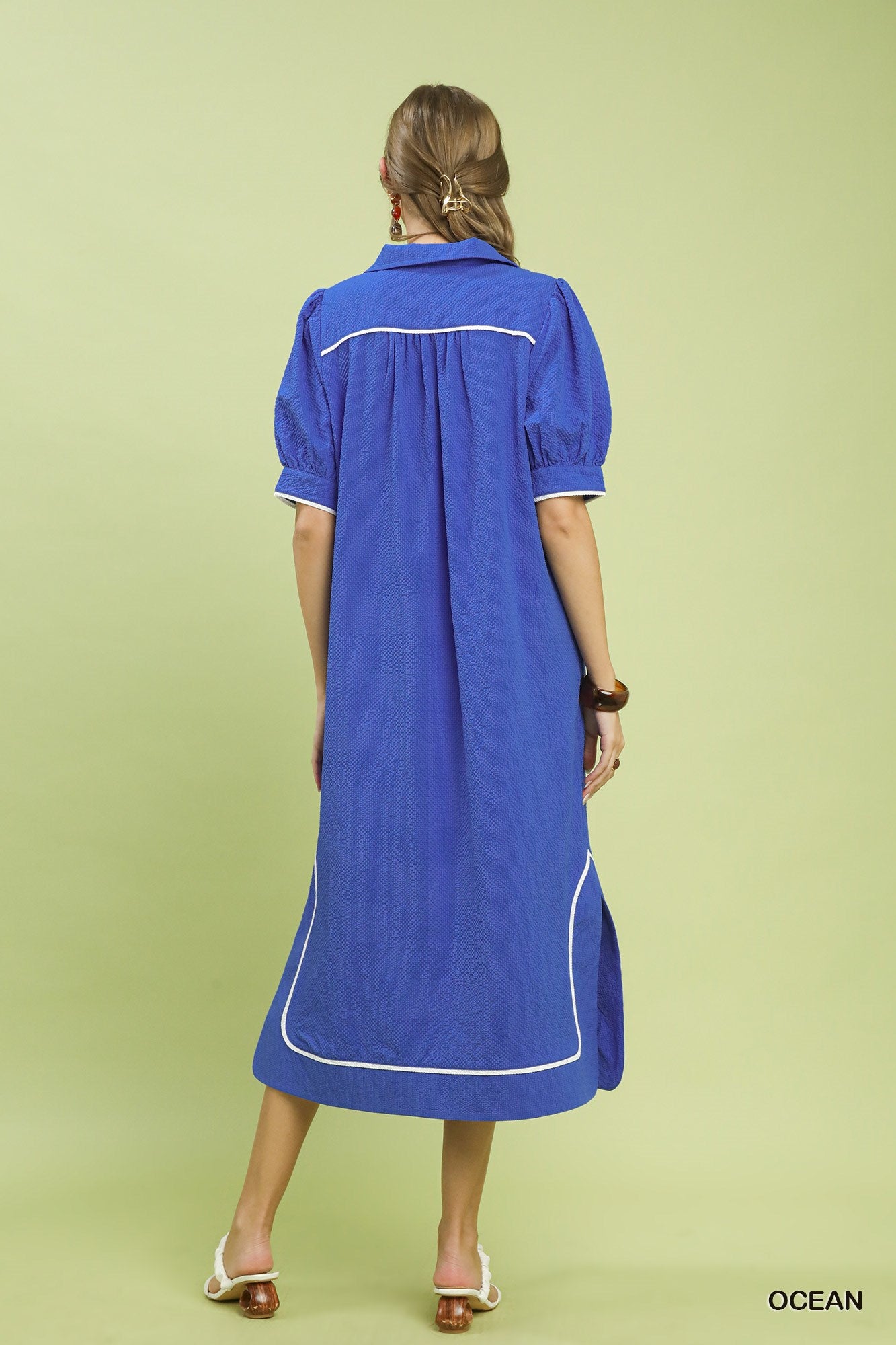 Ocean Breeze Midi Dress