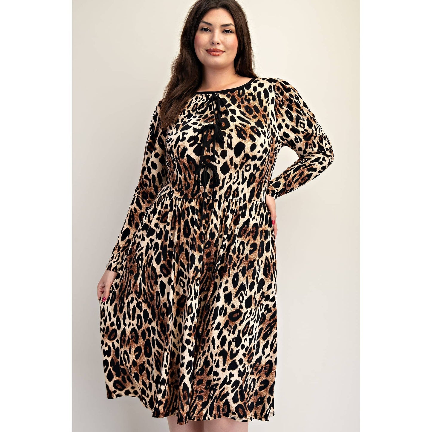 Leopard Luxe Midi