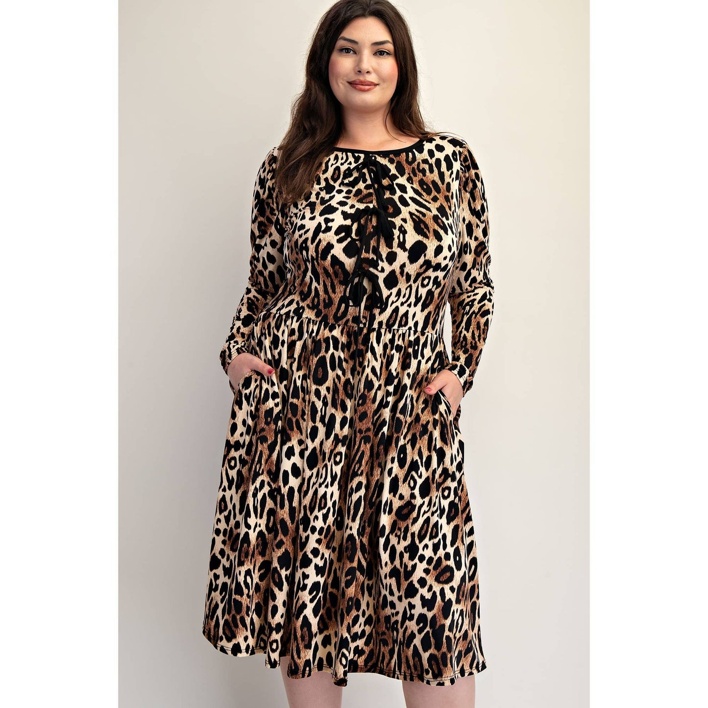 Leopard Luxe Midi