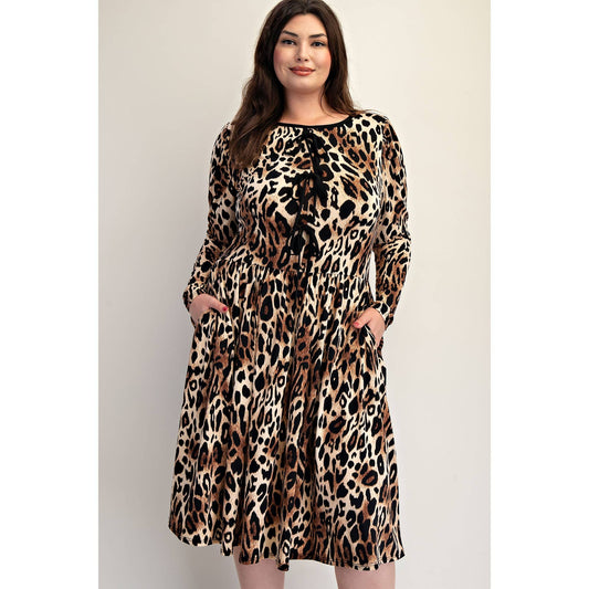Leopard Luxe Midi