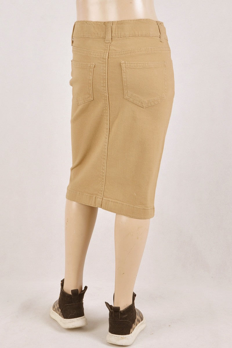 Girls Twill Skirt