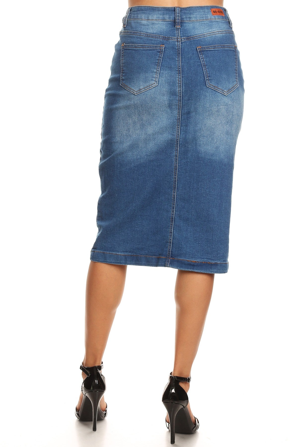 Kaelyn Denim Skirt