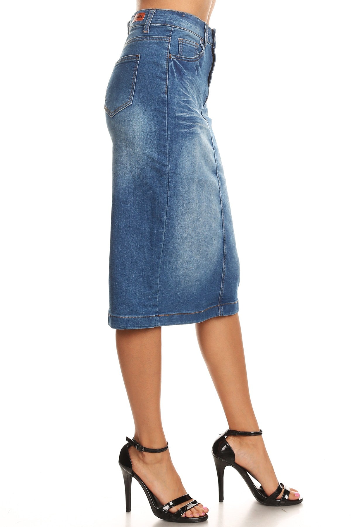 Kaelyn Denim Skirt