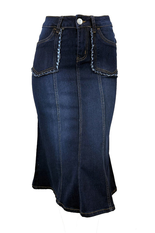 Chasity Denim Skirt