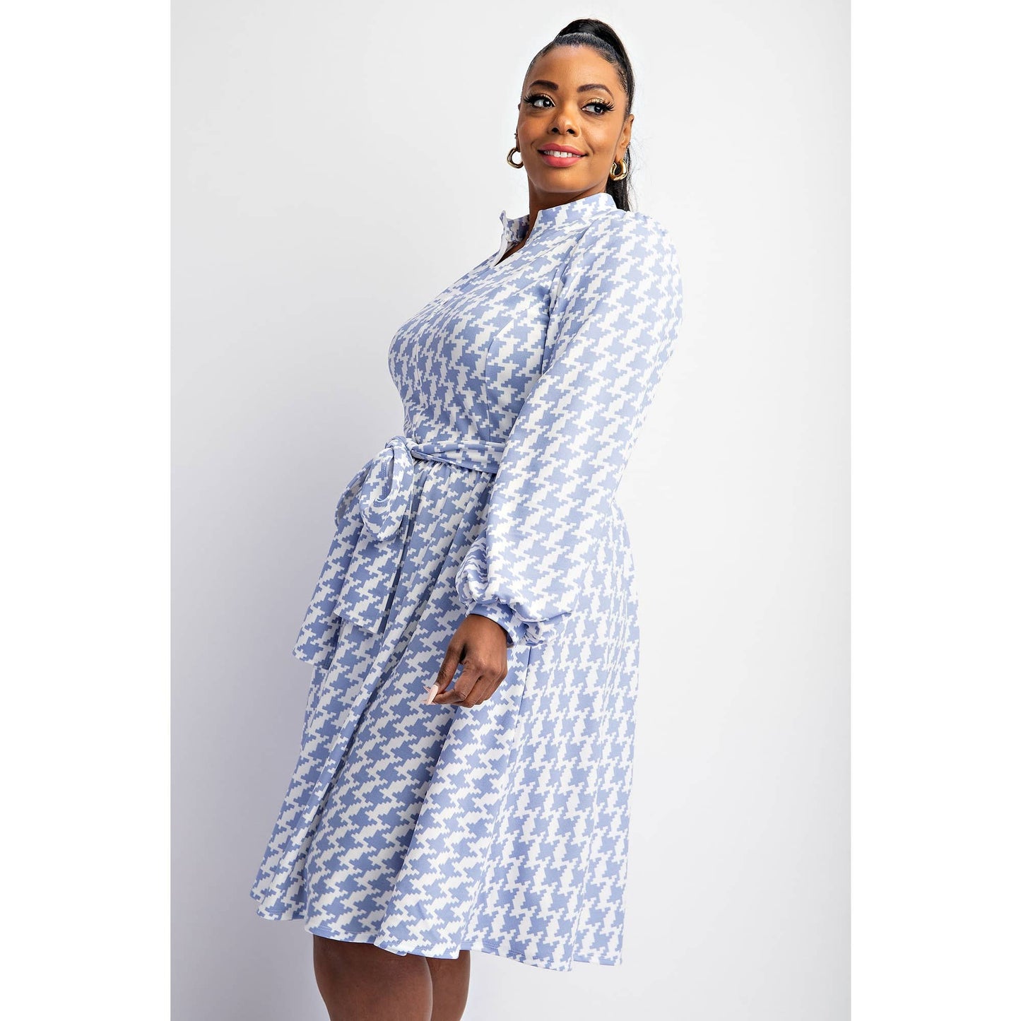 Flirt & Flatter in Houndstooth