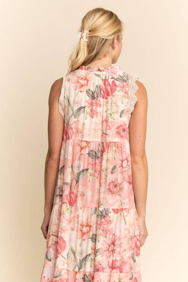 Pretty in Pink Maxi Dress (Curvy)