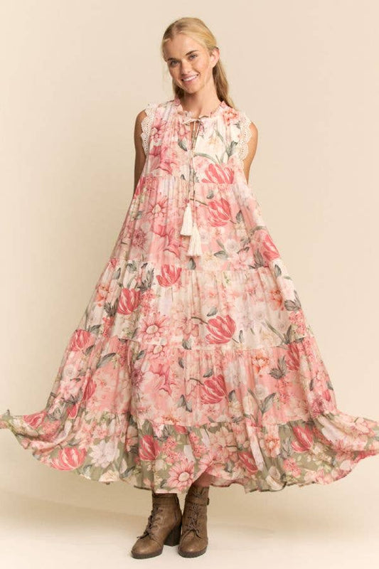 Pretty in Pink Maxi Dress