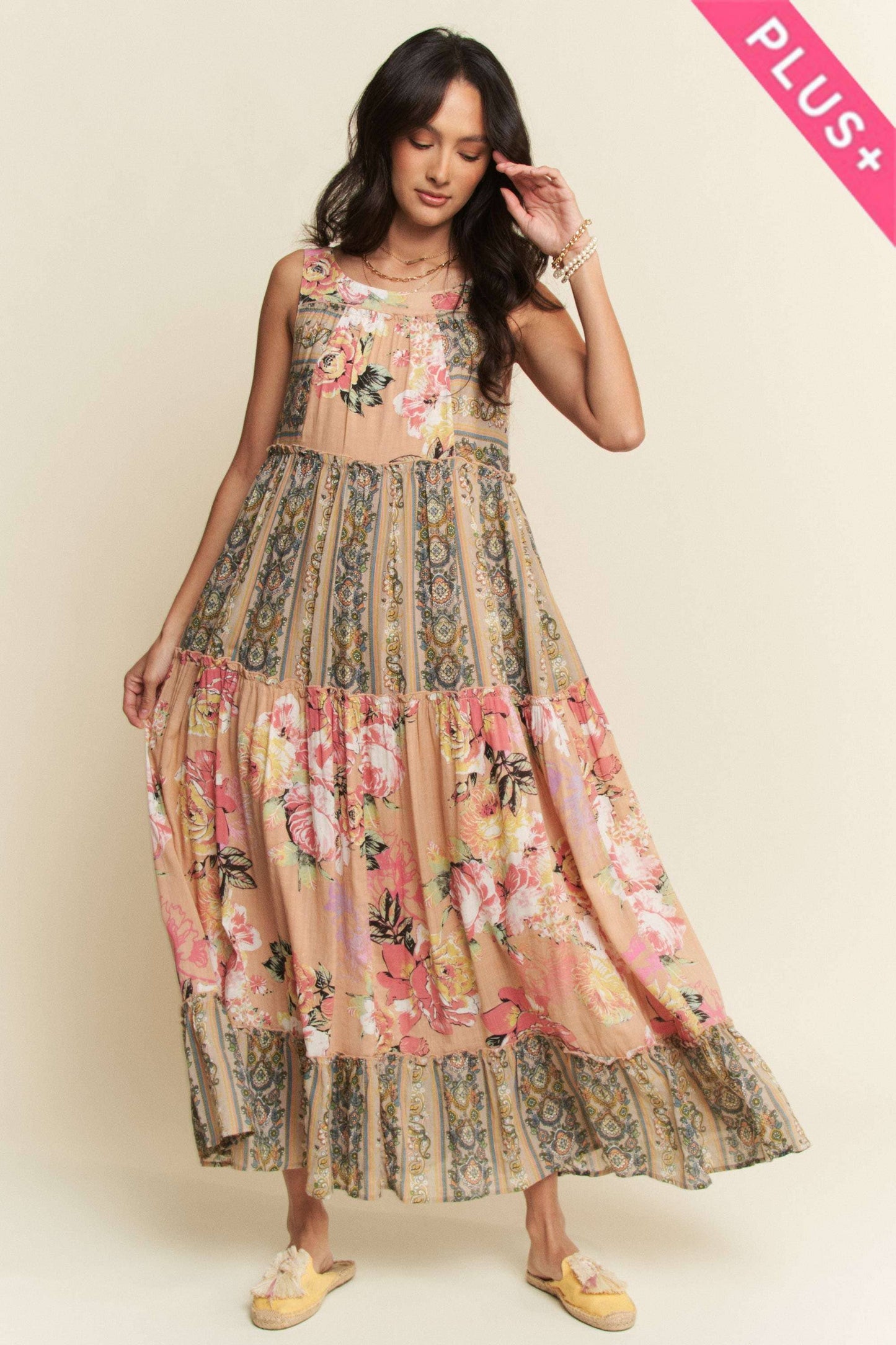 Floral Boho Maxi Dress