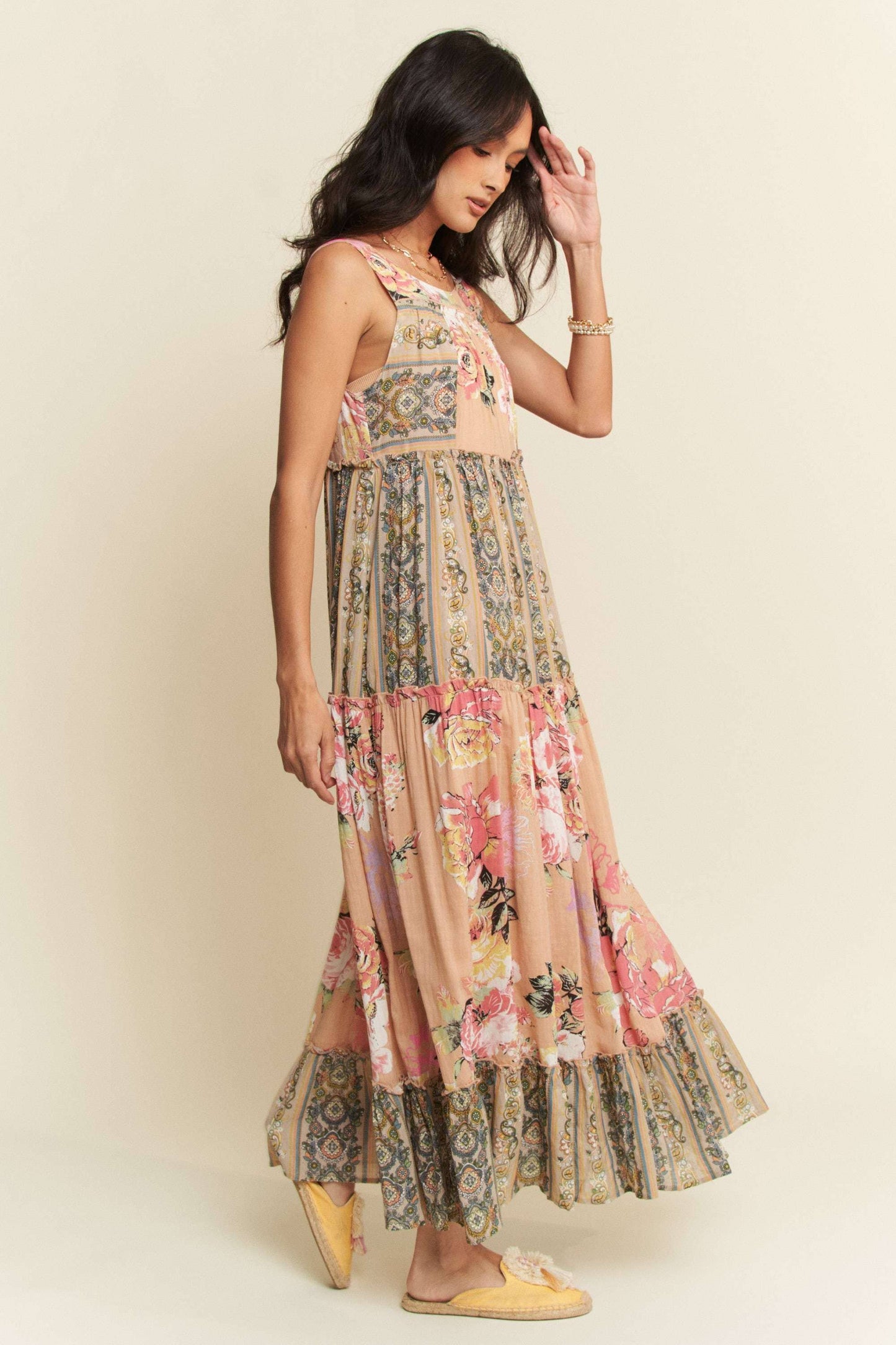 Floral Boho Maxi Dress