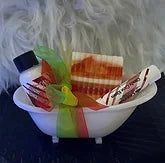 Santa Baby Bathtub Gift Set