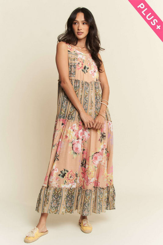 Floral Boho Maxi Dress