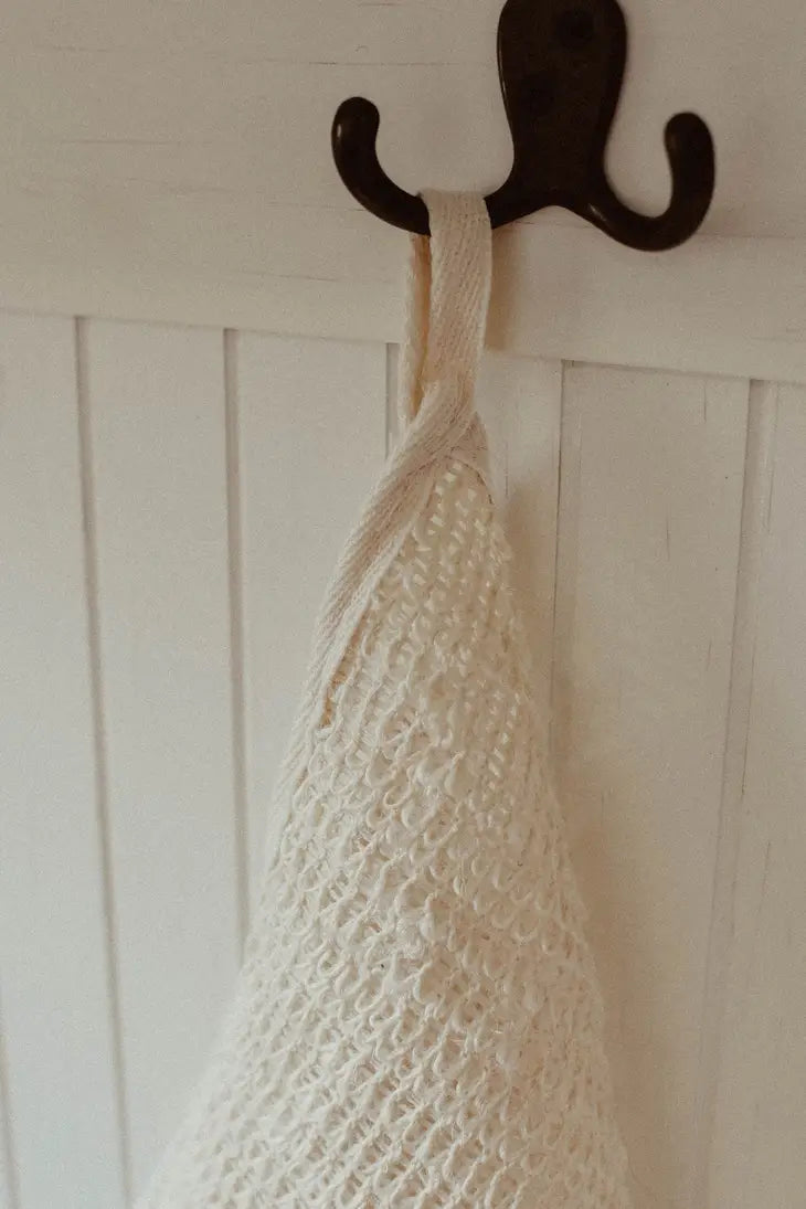 Natural Sisal Exfoliating Washcloth & Body Scrubber for Shower – Gentle Deep Skin Cleansing