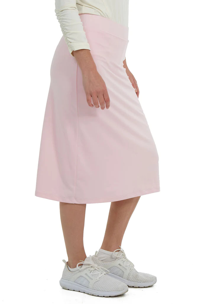 Quick-Dry 26" High-Waisted Sports Skirt with Shorts