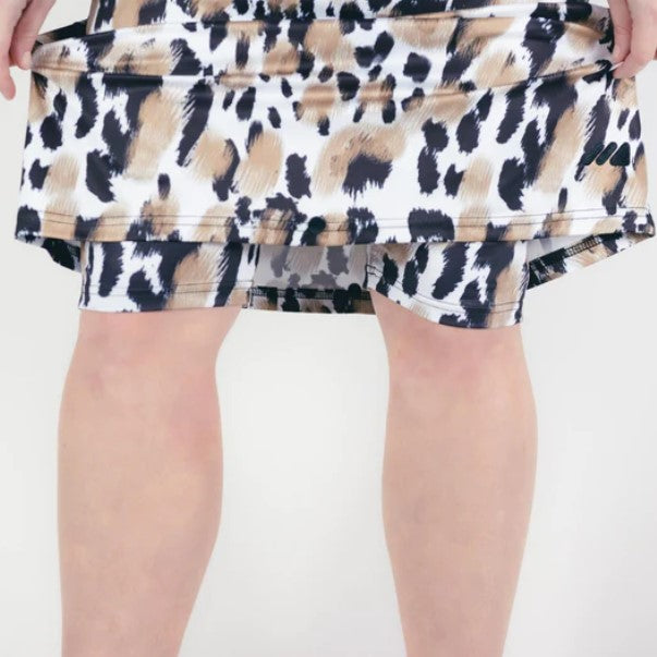 Leopard Classic Athletic Skort