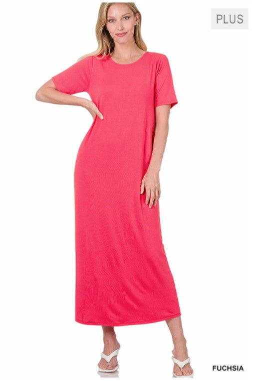 S/S Maxi Dress Plus