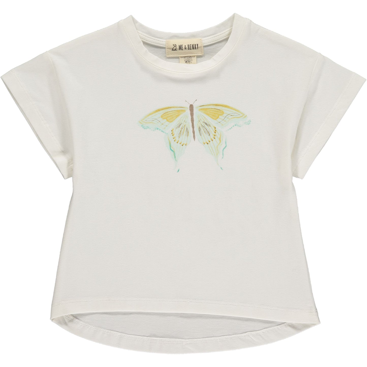 Soft Women's Cotton Butterfly Graphic Tee - Sutton Jersey T-Shirt