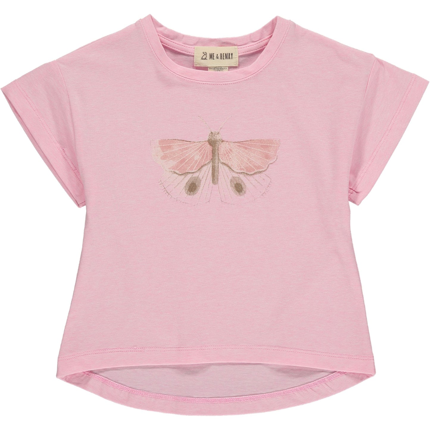 Soft Women's Cotton Butterfly Graphic Tee - Sutton Jersey T-Shirt