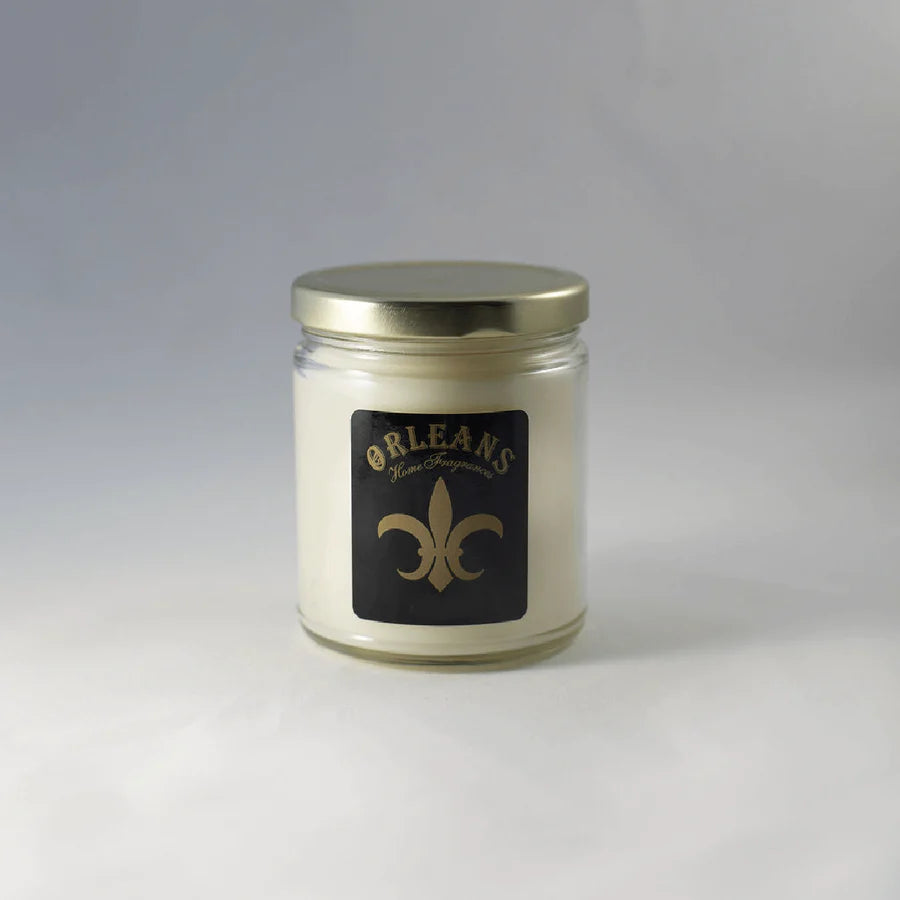 9oz Brass Lid Jar Candle