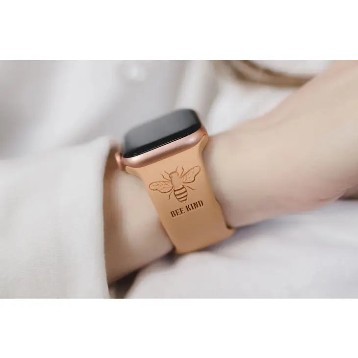 Engraved Silicone Watch Bands