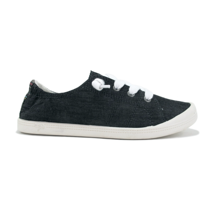 Dallas Black Denim Sneaker