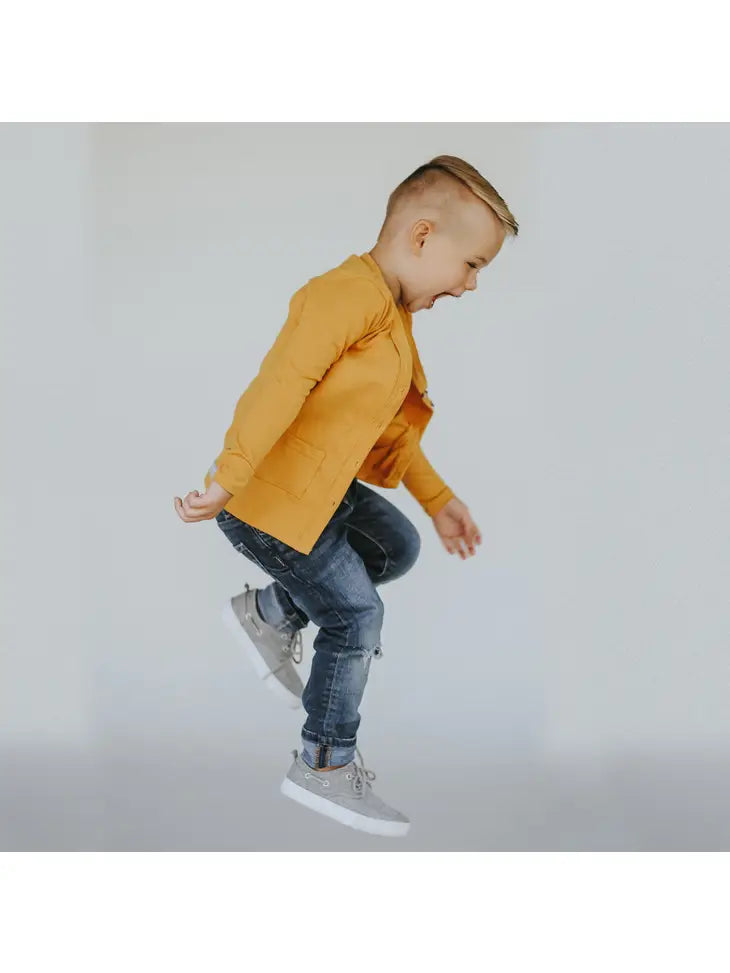 Toddler & Kids Knit Cardigan - Unisex Cotton Blend Sweater - Dark Mocha